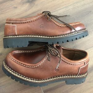 Grinta Italian Leather Lug Sole Loafer Size 40 (US 9.5)